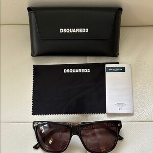 DSQUARED2 Black/Brown/Grey Sunglasses